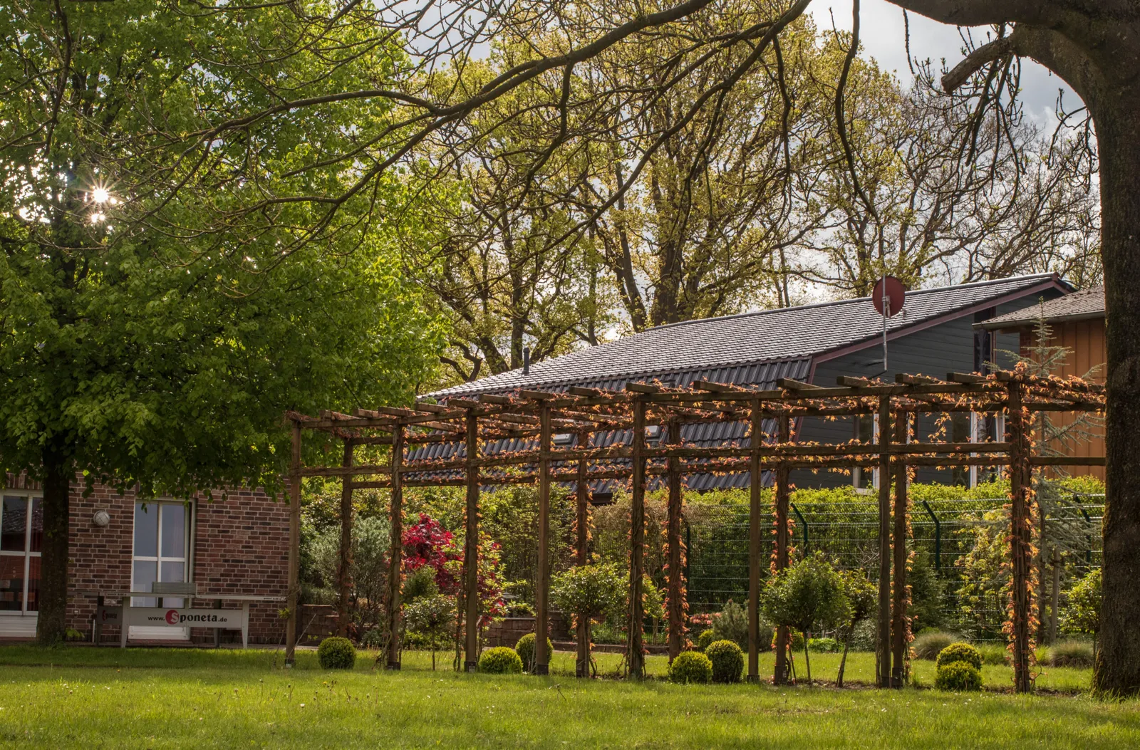 Gartenarbeit in der Einrichtung