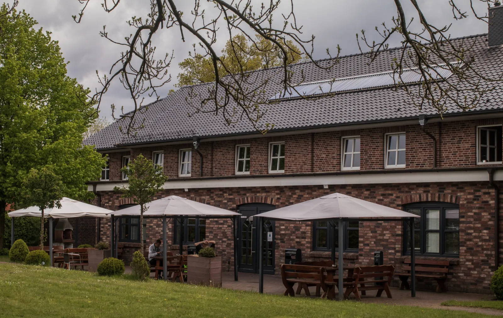 Sommerfest auf dem Gelände