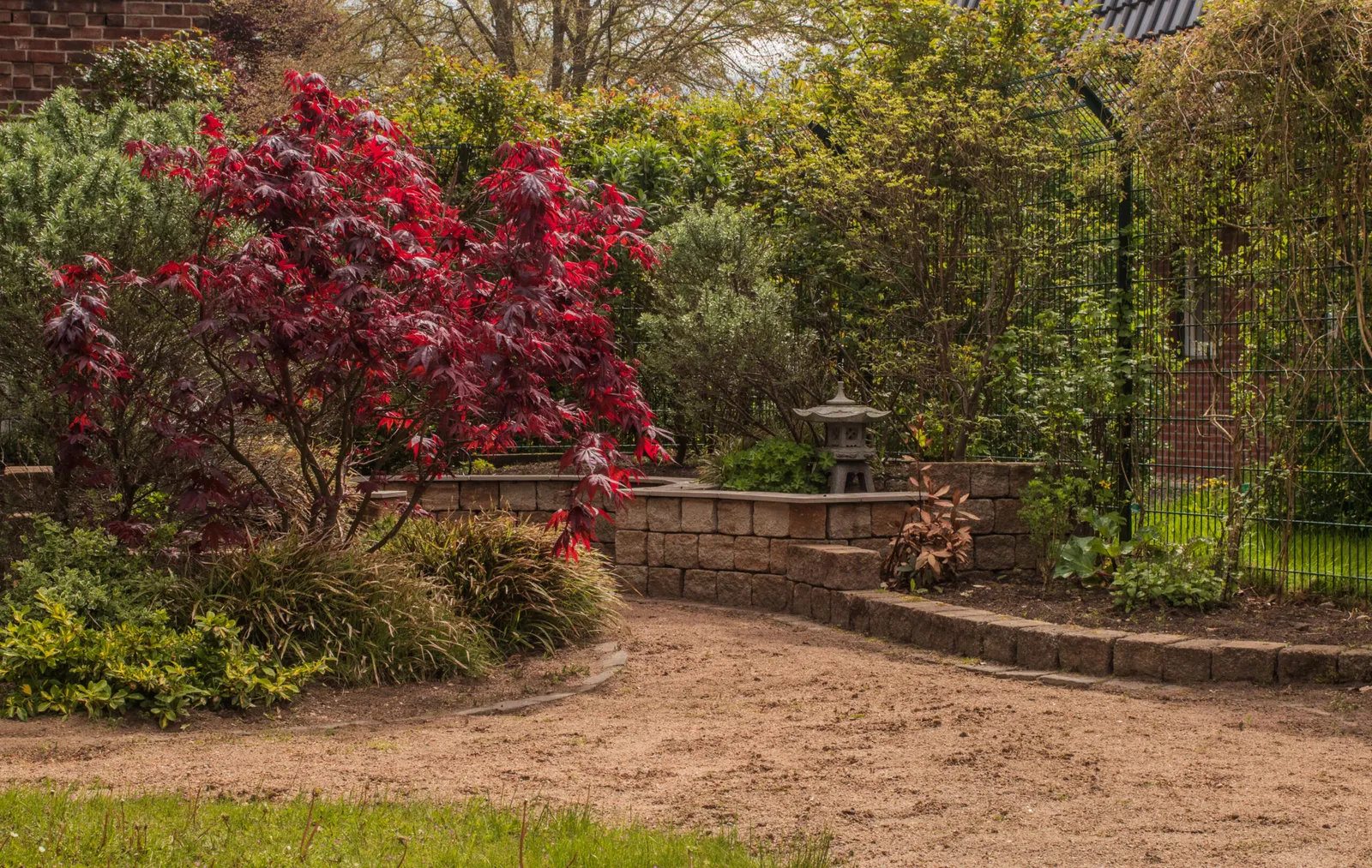 Garten der Einrichtung